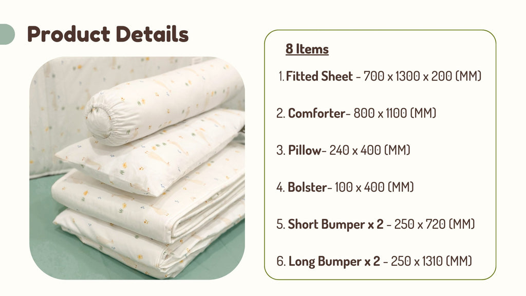 Funbies Feathered Friends 8in1 Bedding Set
