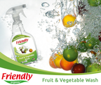 Friendly Organic Fruit & Vegetable Wash 650ml