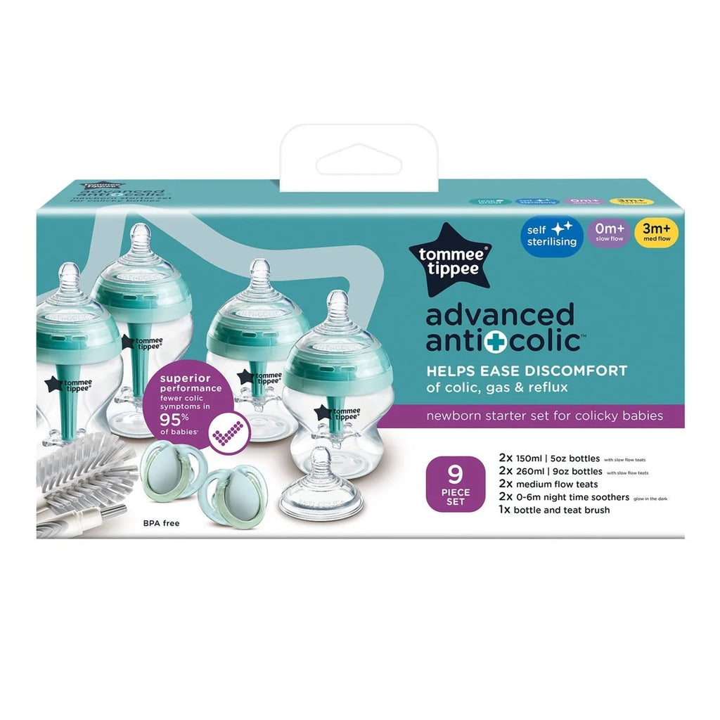 Tommee Tippee Advanced Anti-Colic Newborn Starter Set Breast-Like Teat
