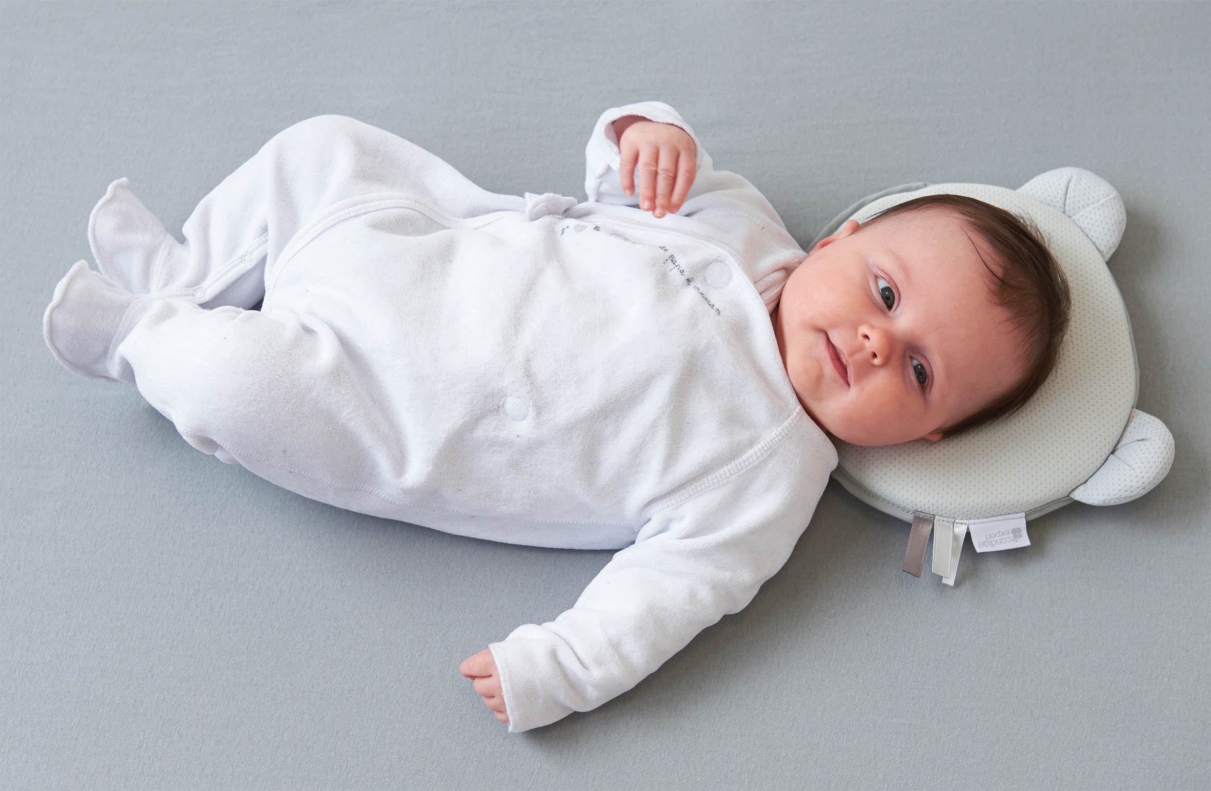 P'tit Panda air+ breathable cushion for a rounded head 0-6m