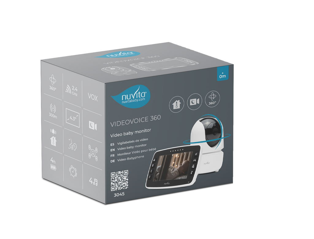 NUVITA - 360 Video Voice Monitor 3045