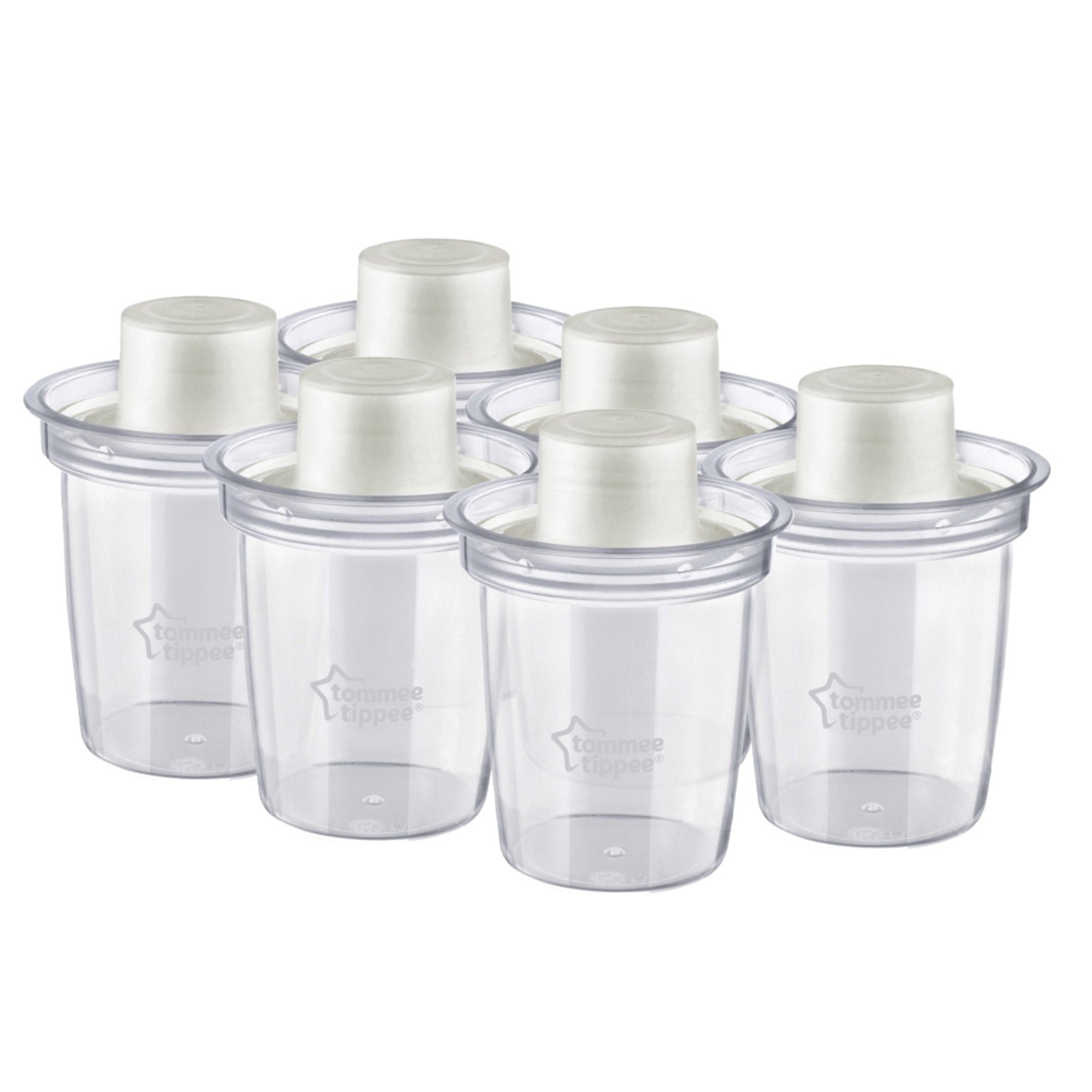 Tommee togo Tippee Milk Powder Dispensers 6pcs.