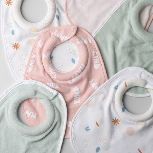 Tommee Tippee Comfee Fit Milk Feeding Bibs 2 Pack – Green