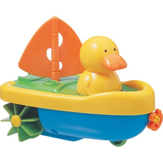 Tigex Bath Toy Cap' tain Duck