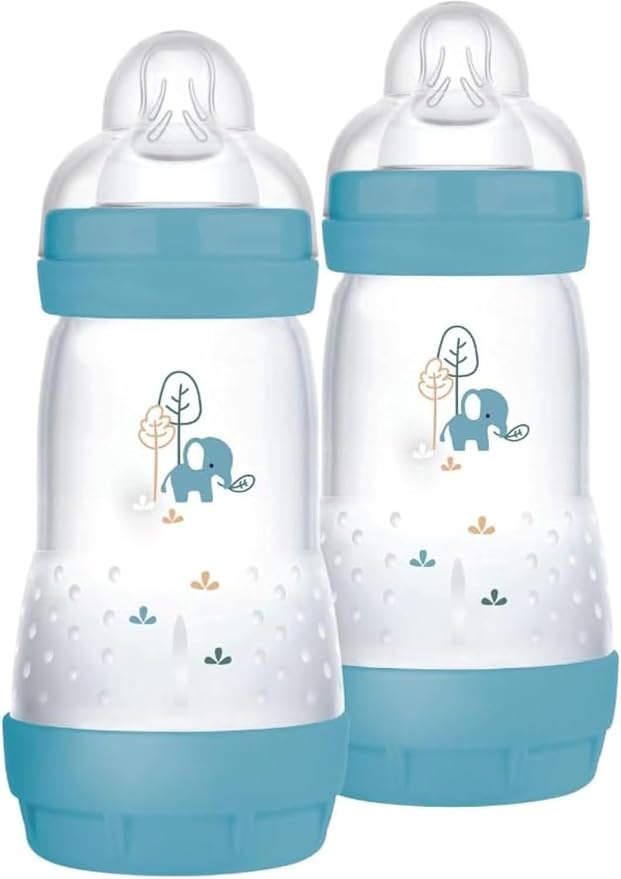 MAM Easy Start™ Anti-Colic 260ml Baby Bottle 2+ months, single pack blue