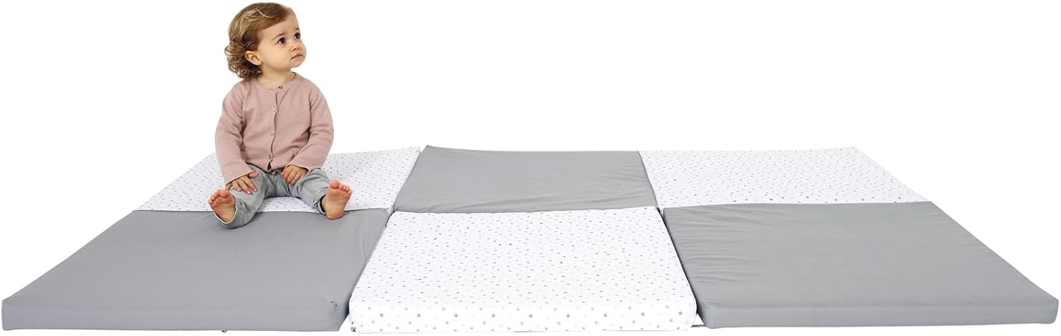CANDIDE Playmat/mattress 5 in 1 - GREY