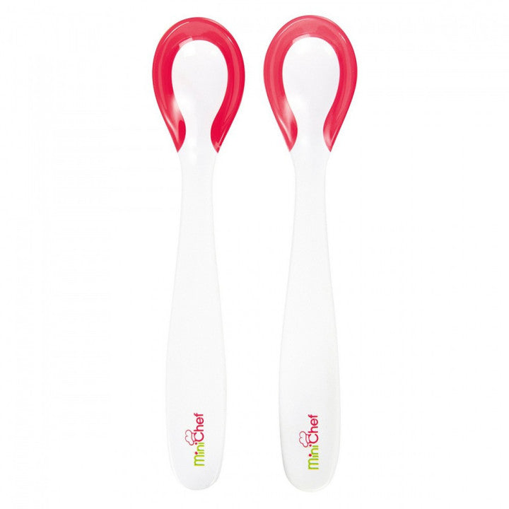 Tigex heat sensitive 2 spoons 6+m white red