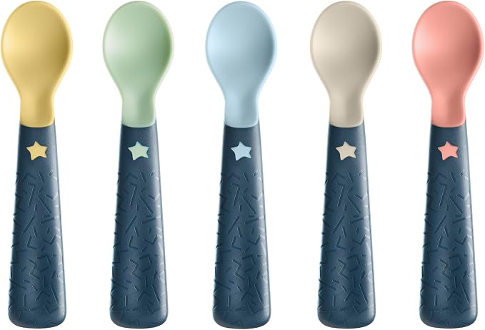 Tommee Tippee Easigrip Self-Feeding Weaning Spoons ( 5 pcs.) 6m+