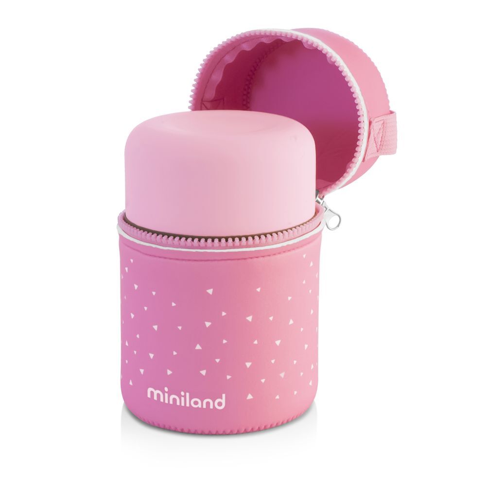 Miniland 600ml. Food Thermos pink