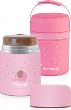 Miniland 600ml. Food Thermos pink