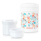 Miniland Thermetic Mediterranean 700ml. ( Mush and solid food thermos with containers)