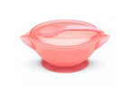 Nuvita 1421 Bowl with Lid and Spoon - Pink