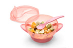 Nuvita 1421 Bowl with Lid and Spoon