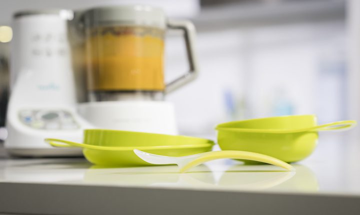 Nuvita 8461 Weaning bowl set (rose)