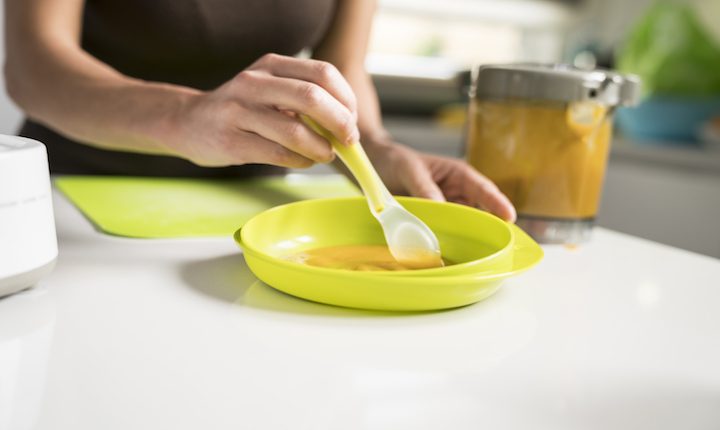 Nuvita 8461 Weaning bowl set (blue)