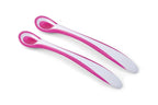 Nuvita Set of thermo-sensitive spoons Easy Eating 6m+ 2pcs. Rose