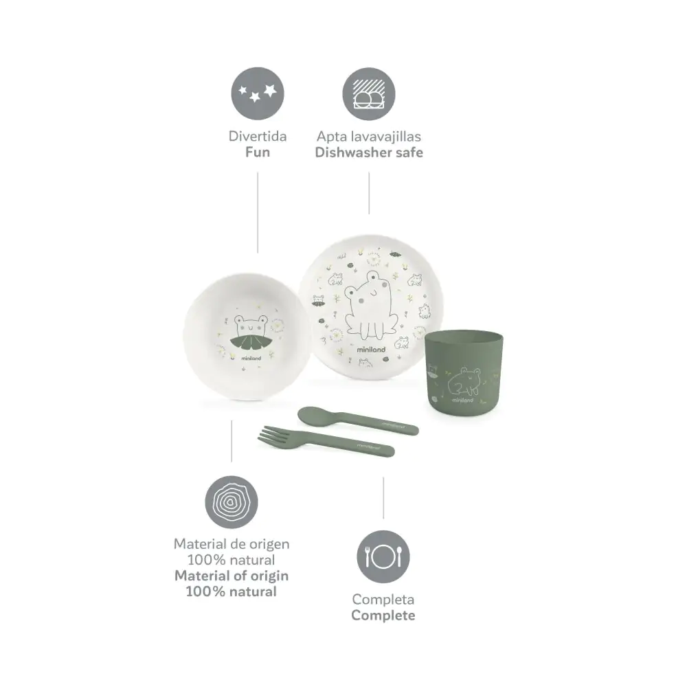Miniland Naturmeal Frog 89455 (eco-friendly collection)