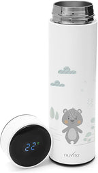 Nuvita 4455 Stainless Steel Thermal Bottle With LED Thermometer 0m+(500ml)