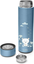 Nuvita 4455 Stainless Steel Thermal Bottle With LED Thermometer 6m+(500ml)