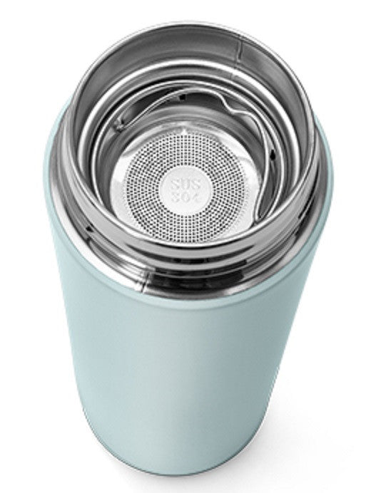 Nuvita 4455 Stainless Steel Thermal Bottle With LED Thermometer 0m+(500ml)