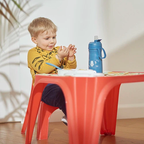 Nuvita 4440 Thermal Children's Bottle 350ml In Stainless Steel 6m+