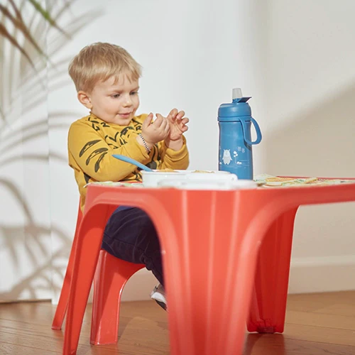 Nuvita 4440 Thermal Children's Bottle 350ml In Stainless Steel 6m+