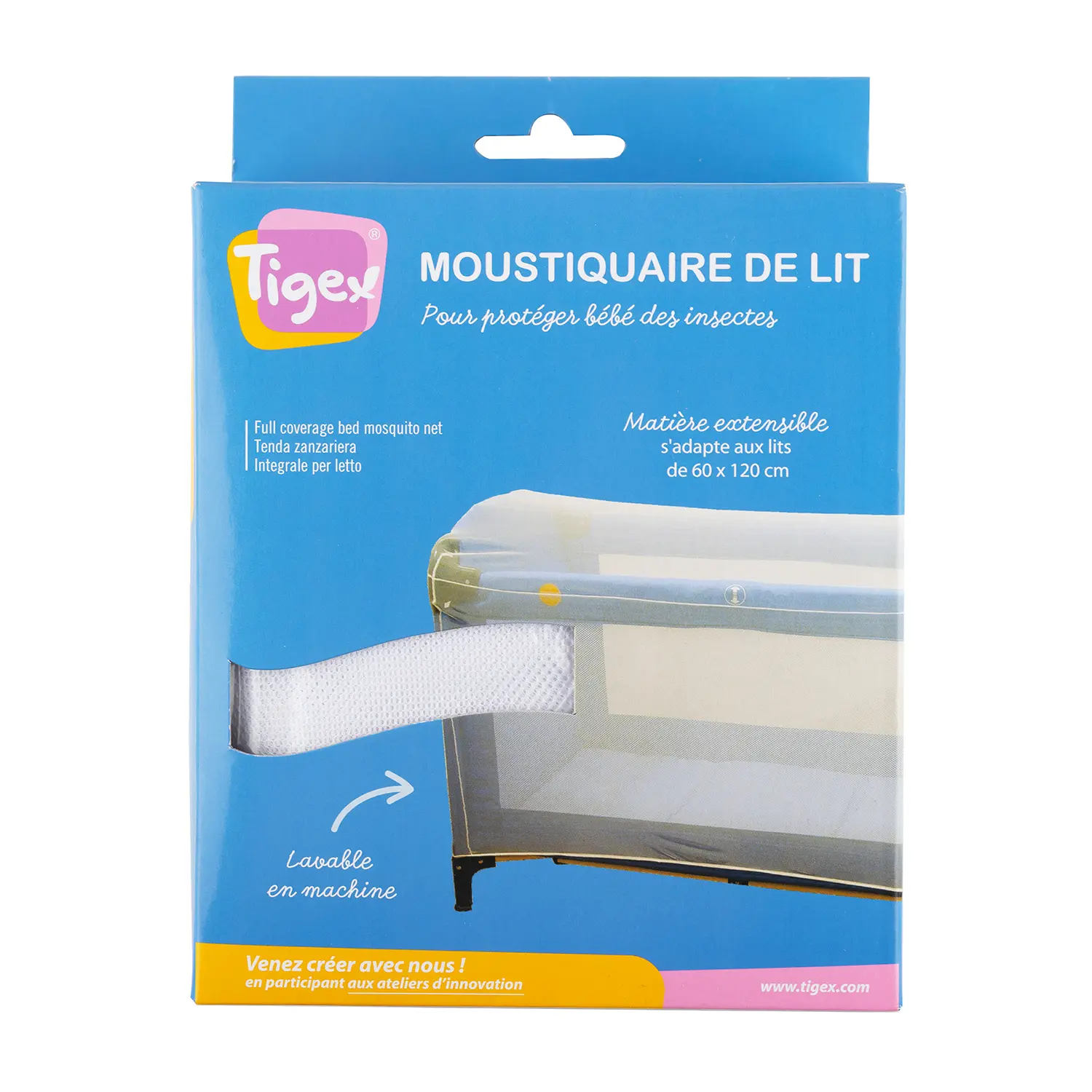 Tigex Full Coverage bed mosquito net