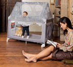 Cam Daily Dolci Sogni Travel Cot Grey
