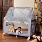 Cam Daily Dolci Sogni Travel Cot Grey