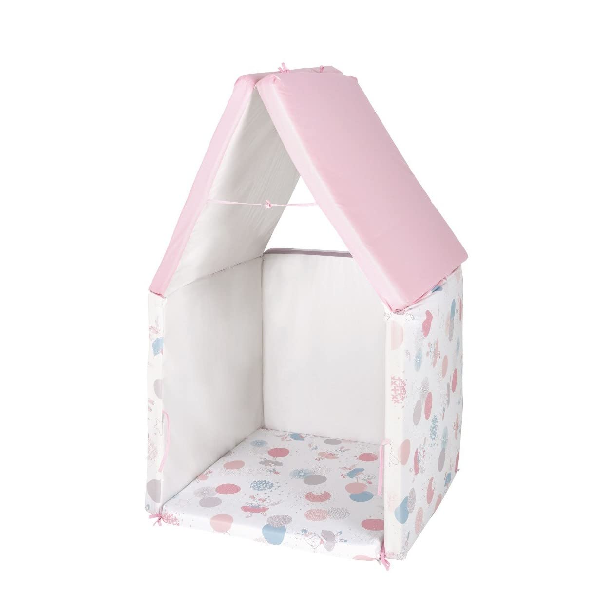 Tinéo - Maxi Crawling Blanket, Maxi Rug, Motor Skills, Multifunctional, 5-in-1, 120 x 180 cm (Ballerina)