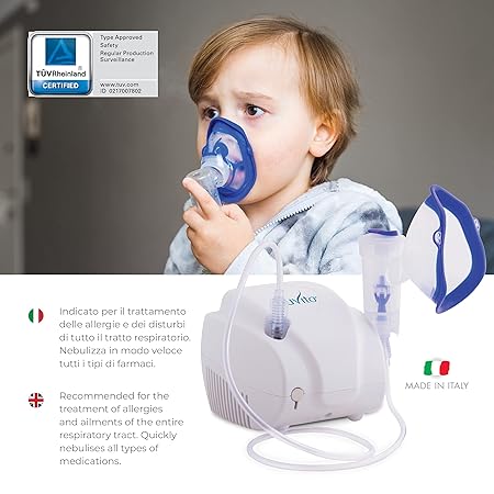 Nuvita 5022 Piston Technology Newborn Aerosol Baby Essential Device