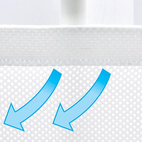 Nuvita Anti-Sufocation 3D Bed Mattres Cover 6515 60x120cm