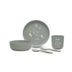 Nuvita Bioplastic weaning set-8465 - Sage Green
