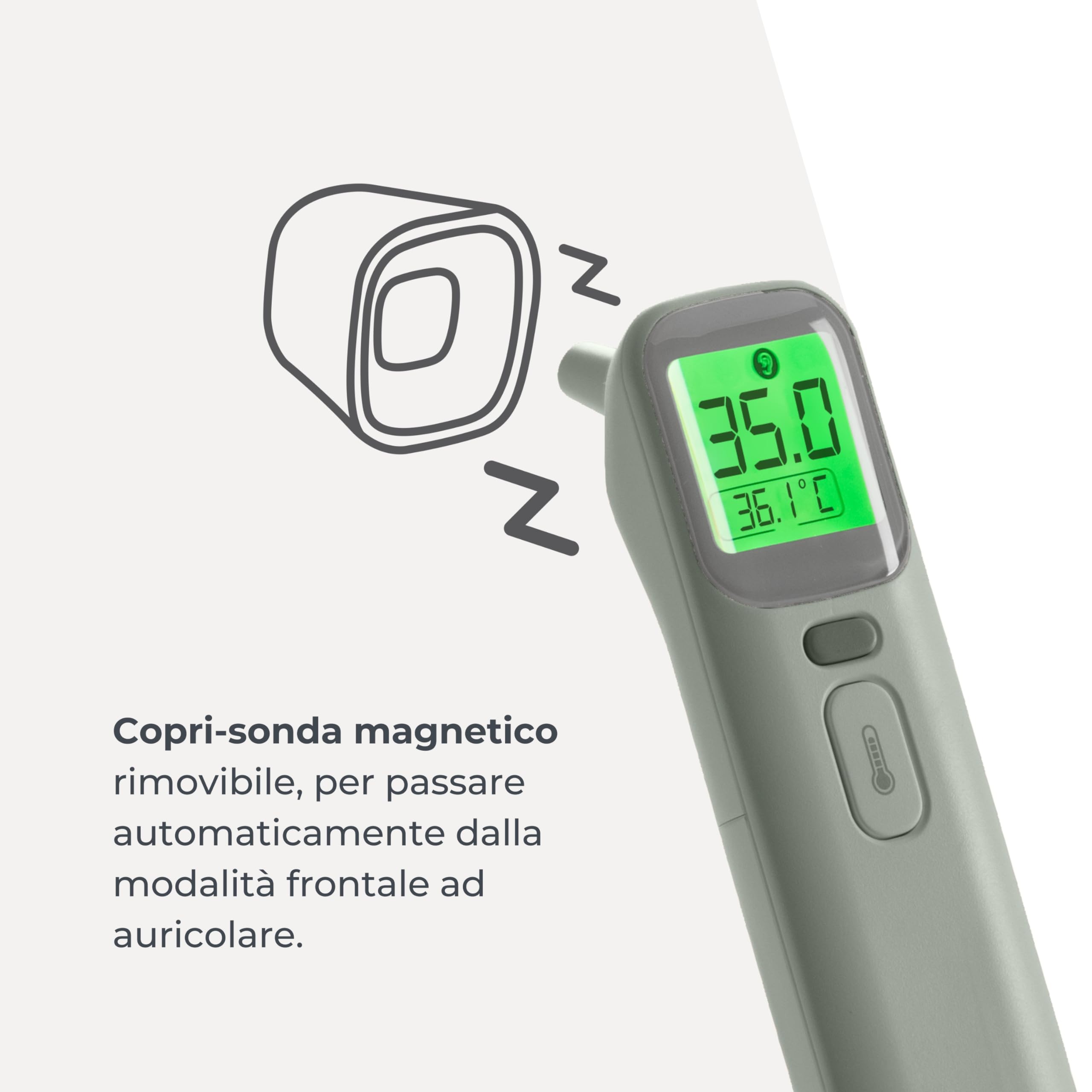 Nuvita Digital forehead and ear thermometer