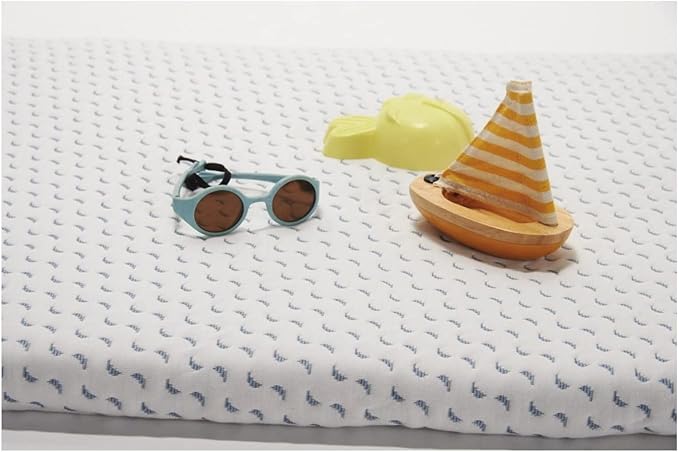 Candide Ocean Friendly Travel Mattress w/Removable Cover 60 x 120 cm