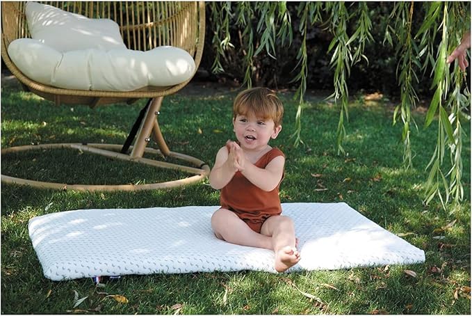 Candide Ocean Friendly Travel Mattress w/Removable Cover 60 x 120 cm