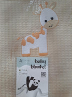 Astron Pique Cuddle & Cradle Blanket 80 X 110