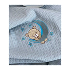 Astron Pique Cuddle & Cradle Blanket 80 X 110 Petrol