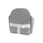 Tineo Durable PVC High Chair Cushion with Straps (beige)