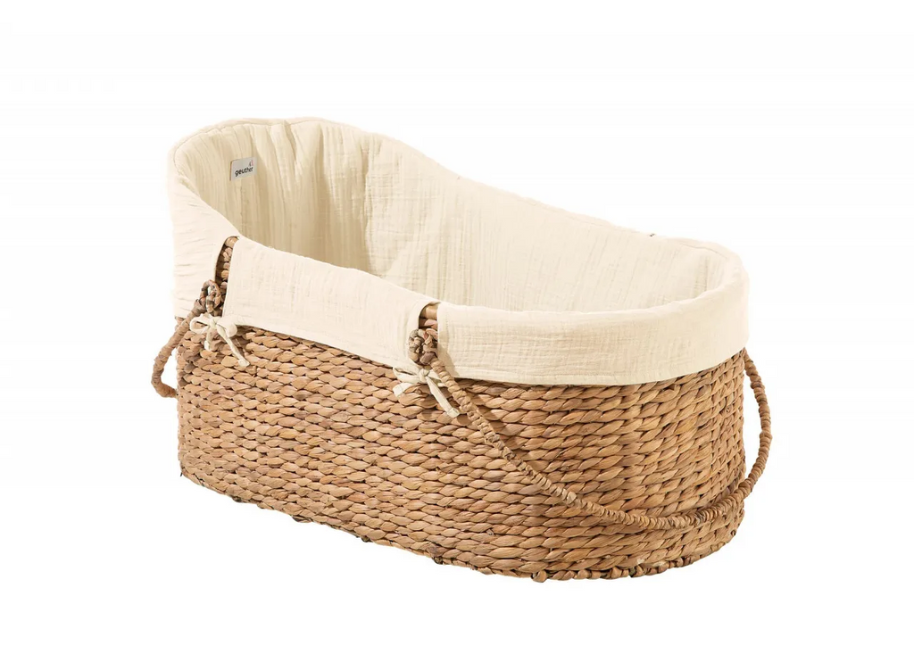 Geuther Moses basket & stand 3-in-1 function: Bassinet, cradle & carrycot