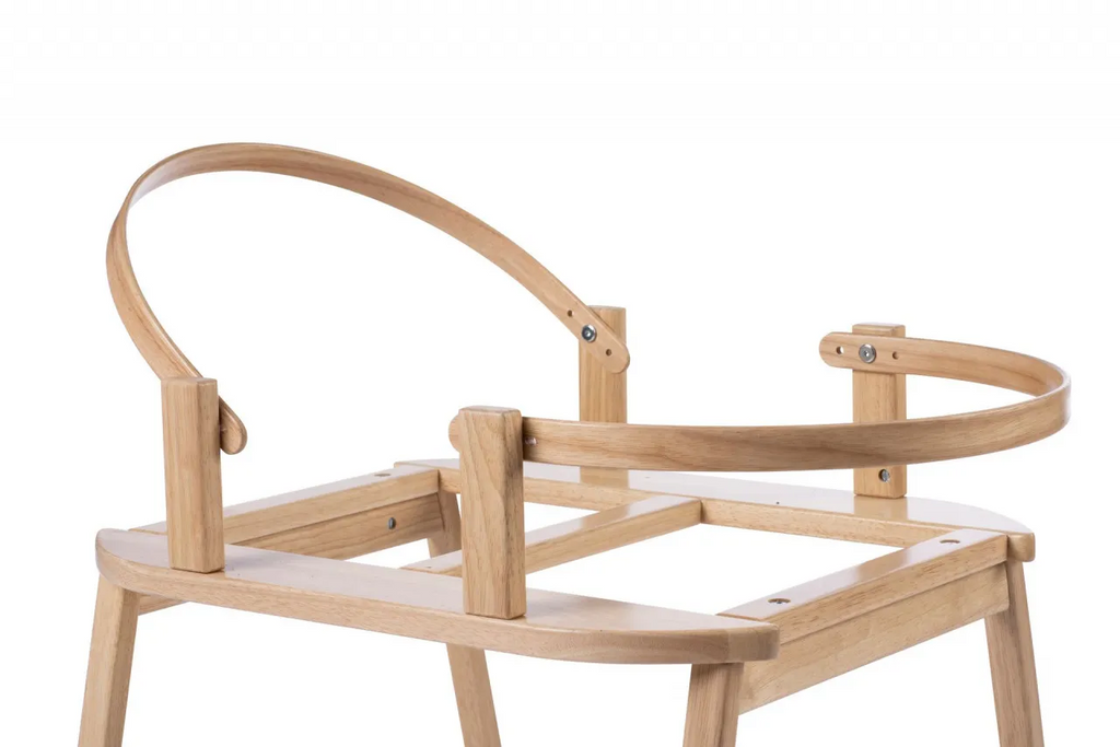Geuther Moses basket & stand 3-in-1 function: Bassinet, cradle & carrycot