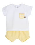 Calamaro Baby Boy Polo and T-shirt Set Frisa