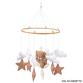 ART. 931-NUNU' CAROUSEL CRIB MOBILE ART. CULLAMI Col.101 - Bed Baby Toy