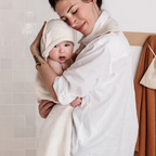 Candide XXL Parent/Baby viscose bath cape apron-100x100