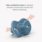 Nuvita Silicone soothers with orthodontic teat-Orthosoft Light