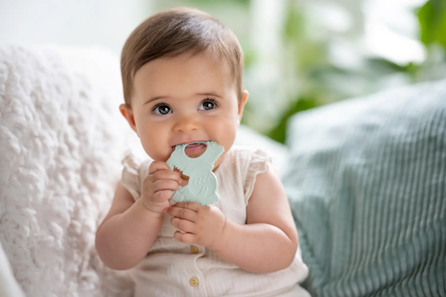 Tigex 2 Teething Rings Little Sailors (lime-blue)