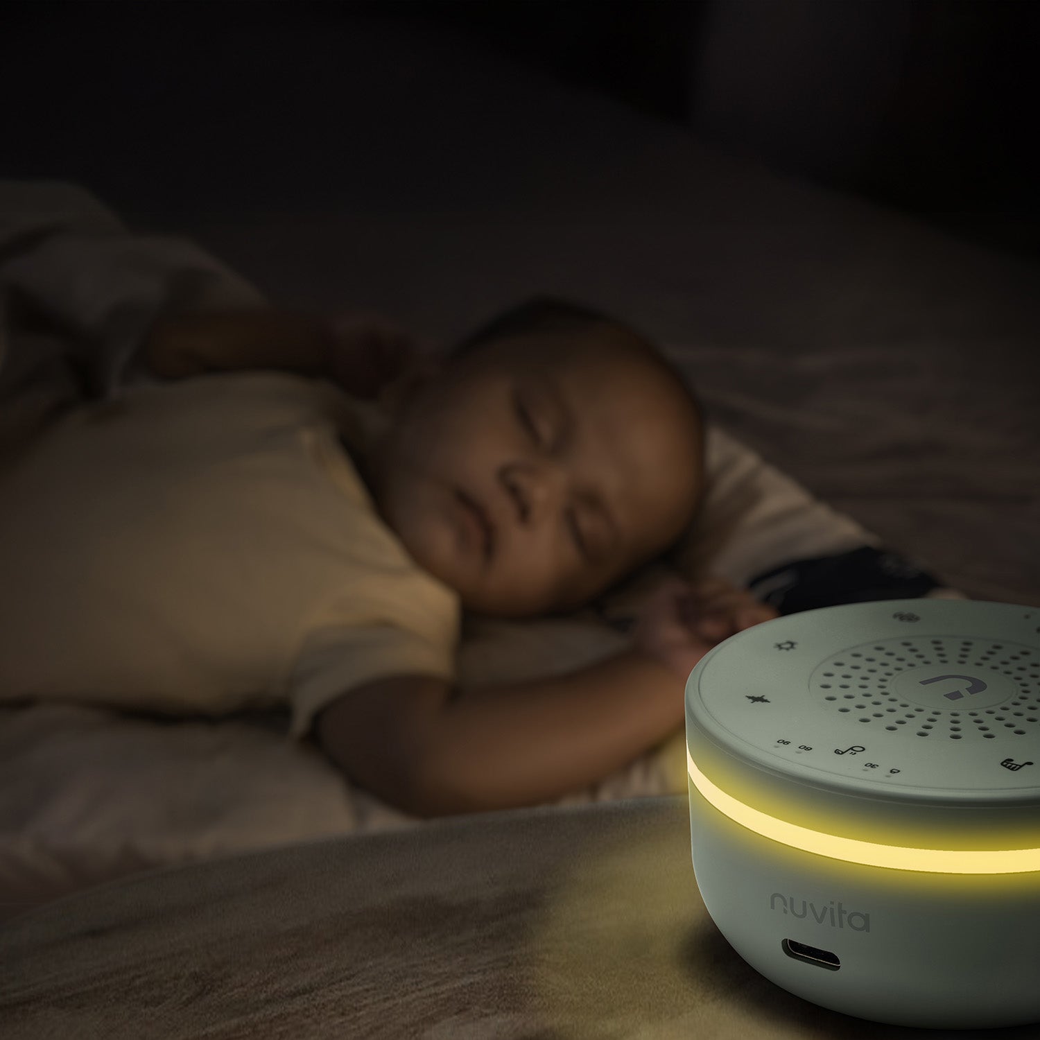 Nuvita Easy Dreams White Noise Diffuser and Night Light