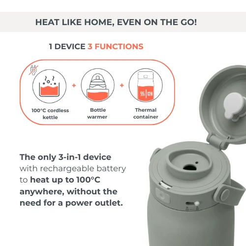 Nuvita Portable milk warmer and water kettle Hot'n'Go