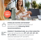 Nuvita Portable milk warmer and water kettle Hot'n'Go
