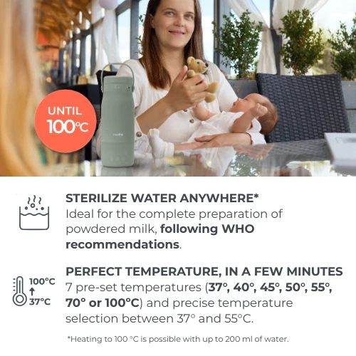 Nuvita Portable milk warmer and water kettle Hot'n'Go